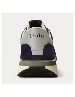 Sale ralph lauren Baskets De Ville Homme Train 89 Bleu