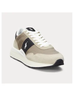 Best ralph lauren Baskets De Ville Homme Train 89 Taupe