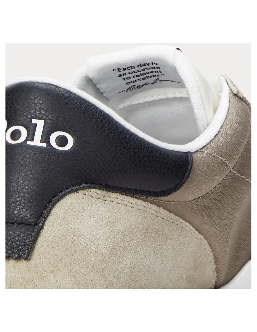 Best ralph lauren Baskets De Ville Homme Train 89 Taupe