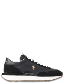 New ralph lauren Baskets de ville homme train 89 noir