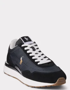 New ralph lauren Baskets de ville homme train 89 noir