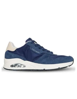 Hot skechers Baskets de Ville Homme uno-vintage dayz Navy White