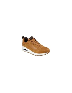 Best skechers Baskets de Ville Homme uno - stacre Cognac