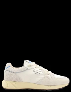 Best pepe jeans Baskets de Ville Marlon Divided White