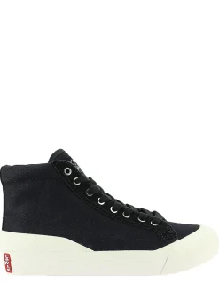 Clearance levi's baskets de ville montante homme ls1 high noir/blanc