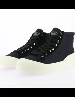Clearance levi's baskets de ville montante homme ls1 high noir/blanc