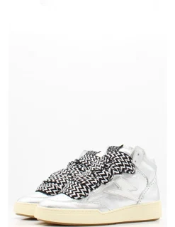 Hot semerdjian Baskets de ville montante femme braga silver