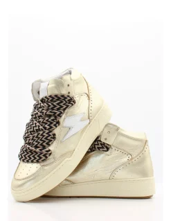 Best semerdjian Baskets de ville montante femme braga gold