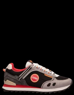 Discount colmar Baskets de Ville Travis Sport Click - Noir/Rouge/Gris