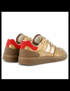 New coolway Baskets de Villle Femme Goal Gold