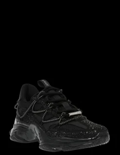 Hot steve madden Baskets Femme Magneto-r-e Sneaker Noir