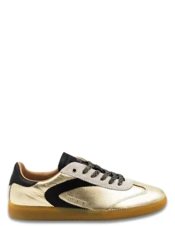 New 0-105 Baskets Femme Nova Bling Dorée