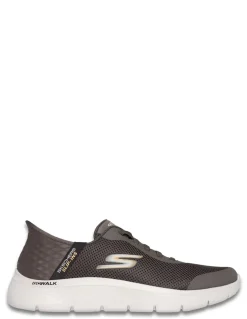 Outlet skechers Baskets Homme Go Walk Flex - Hands Up Marron