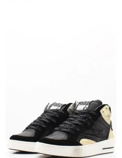 Hot semerdjian Baskets Montantes Mistral Noir Or
