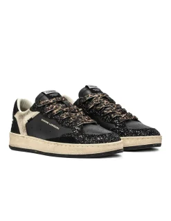 Discount crime london Baskets Tendance Femme Chelsea noir/or