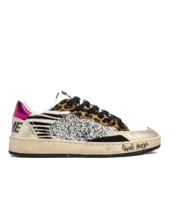 New crime london Baskets Tendance Femme Chelsea Multicolor