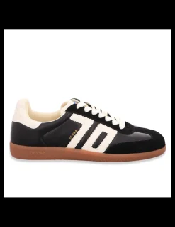 Sale back 70 Baskets Tendance Femme Cloud Cuir Noir