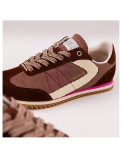 Online 0-105 Baskets Tendance Femme Lina Cognac