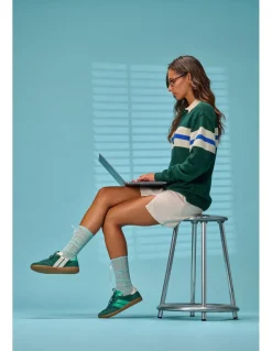 Hot caval Baskets Tendance Femme Pulse Vert