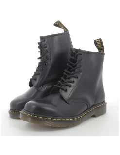 Clearance dr martens boots femme 1460 cuir smooth noir