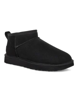 Best ugg boots femme classic ultra mini daim noir