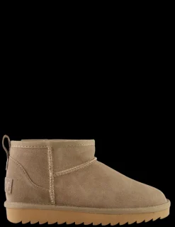 Discount colors of california Boots femme short winter boot in suede