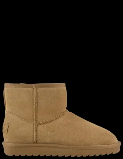 Clearance colors of california Boots Fourrées Winter boot in suede camel