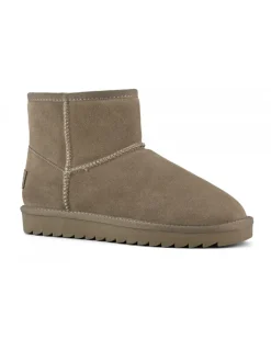 Clearance colors of california Boots Fourrées Winter Boot In Suede Taupe