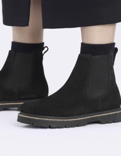 Best birkenstock Boots Highwood Slip On Women Suede Leather
