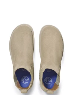 Sale birkenstock Boots Highwood Slip On Women Suede Leather Beige