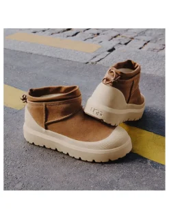 Discount ugg Boots Homme CL Ultra Mini Weather Hybrid Chestnut Whitecap