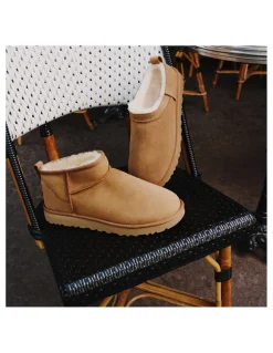 Hot ugg Boots Homme classic ultra mini chestnut