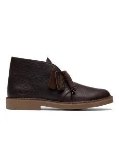 clarks Boots Homme desert bt evo dark brown lea