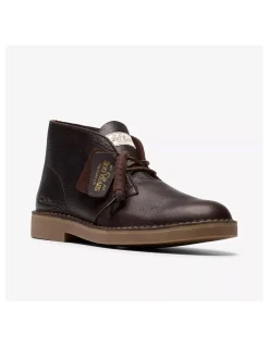clarks Boots Homme desert bt evo dark brown lea