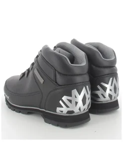 Sale timberland boots homme euro sprint black reflec cuir noir