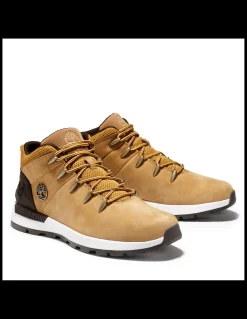 Hot timberland boots homme euro sprint trekker wht nubuck jaune