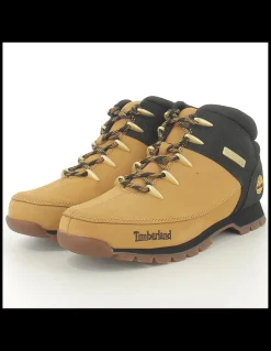 Clearance timberland boots homme euro sprint wheat/blk nubuck jaune/noir