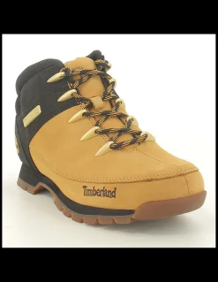 Clearance timberland boots homme euro sprint wheat/blk nubuck jaune/noir