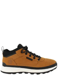 New timberland boots homme field trekker low wht nubuck marron