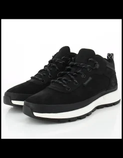 Sale timberland boots homme field trekker low nubuck noir
