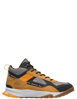 Best timberland boots homme lincoln peak mid gtx wht daim marron/jaune/noir/blanc