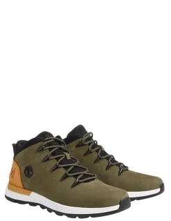 Hot timberland boots homme sprint trekker mid dk grn
