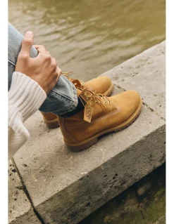 Outlet timberland Boots homme the original 6in prem wp bt wht