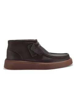 New clarks Boots Homme torview hi brown leather