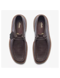New clarks Boots Homme torview hi brown leather