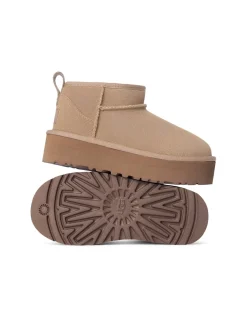 Outlet ugg Boots Kids Classic Ultra Mini Platform Sand
