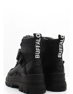 buffalo bottine femme aspha com1 black