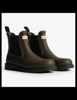 Discount hunter Bottines Chelsea Femme commando Chocolate