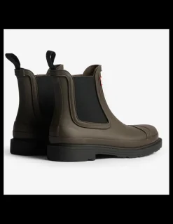 Discount hunter Bottines Chelsea Femme commando Chocolate
