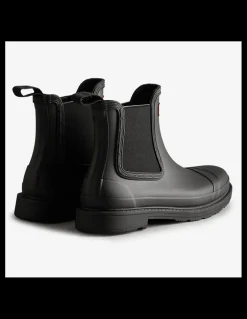 Discount hunter Bottines Chelsea Femme Noires commando